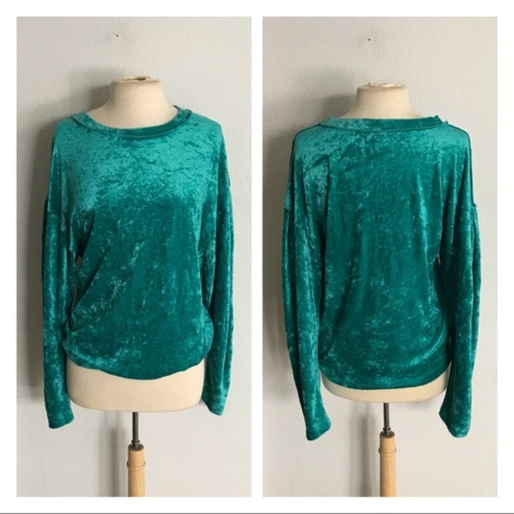 Free People Tops - NWOT Free People Milan velvet pullover